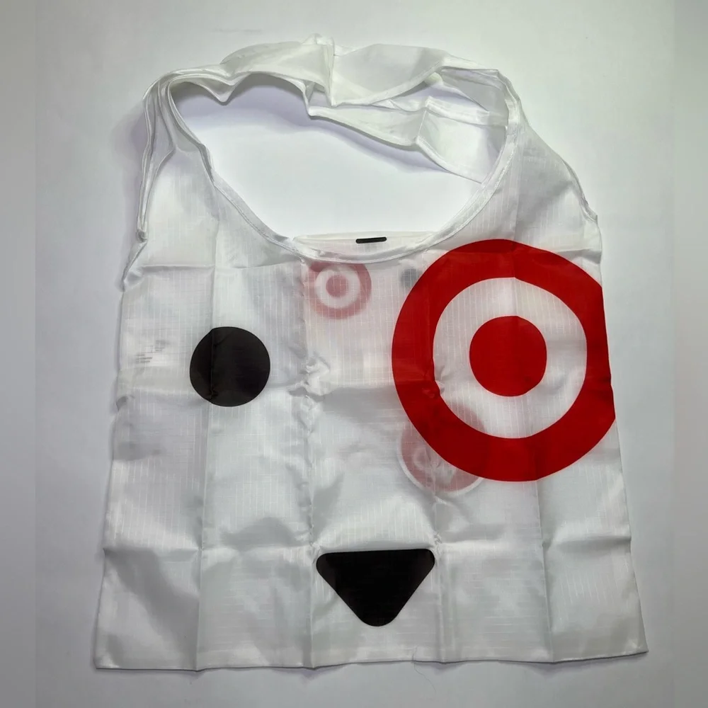Target Bullseye Foldable Pocket Shoulder Bags - Three Count